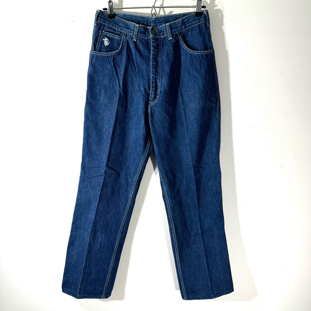 Vintage 1970s Kenny Rogers western jeans floral embroidered